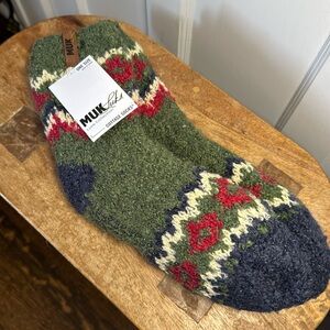 MUK LUKS LUXE Boucle Cottage Socks